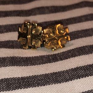 Tory Burch Jewelry - Gold Tory Burch Logo Earrings Tory Burch Jewelry - Gold Tory Burch Logo Earrings